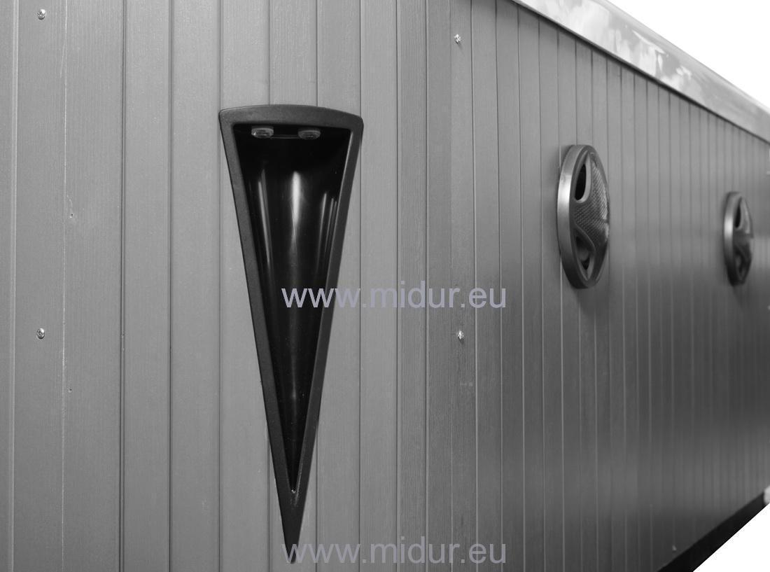 Hydromasážní vířivý bazén MILANO pro 3 osoby 