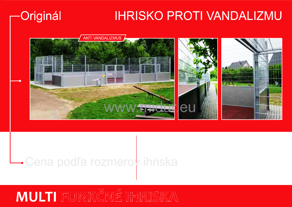 Multifunkční hřiště 15x10m 